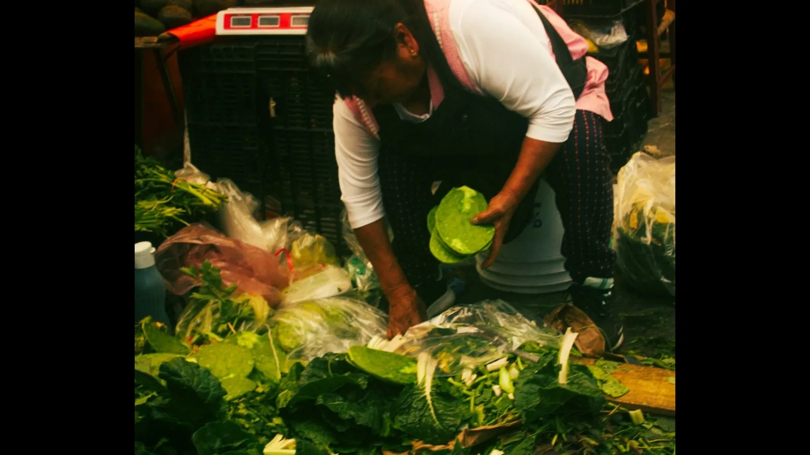 Fresh produce at a market in Mexico
